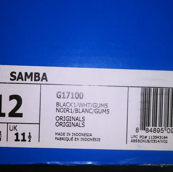 Adidas Midnight Studios Samba size 12 Lmt. Ed. - Picture 12 of 16